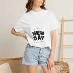 New Day T-Shirt — "It's a New Day" Positive Graphic Tee