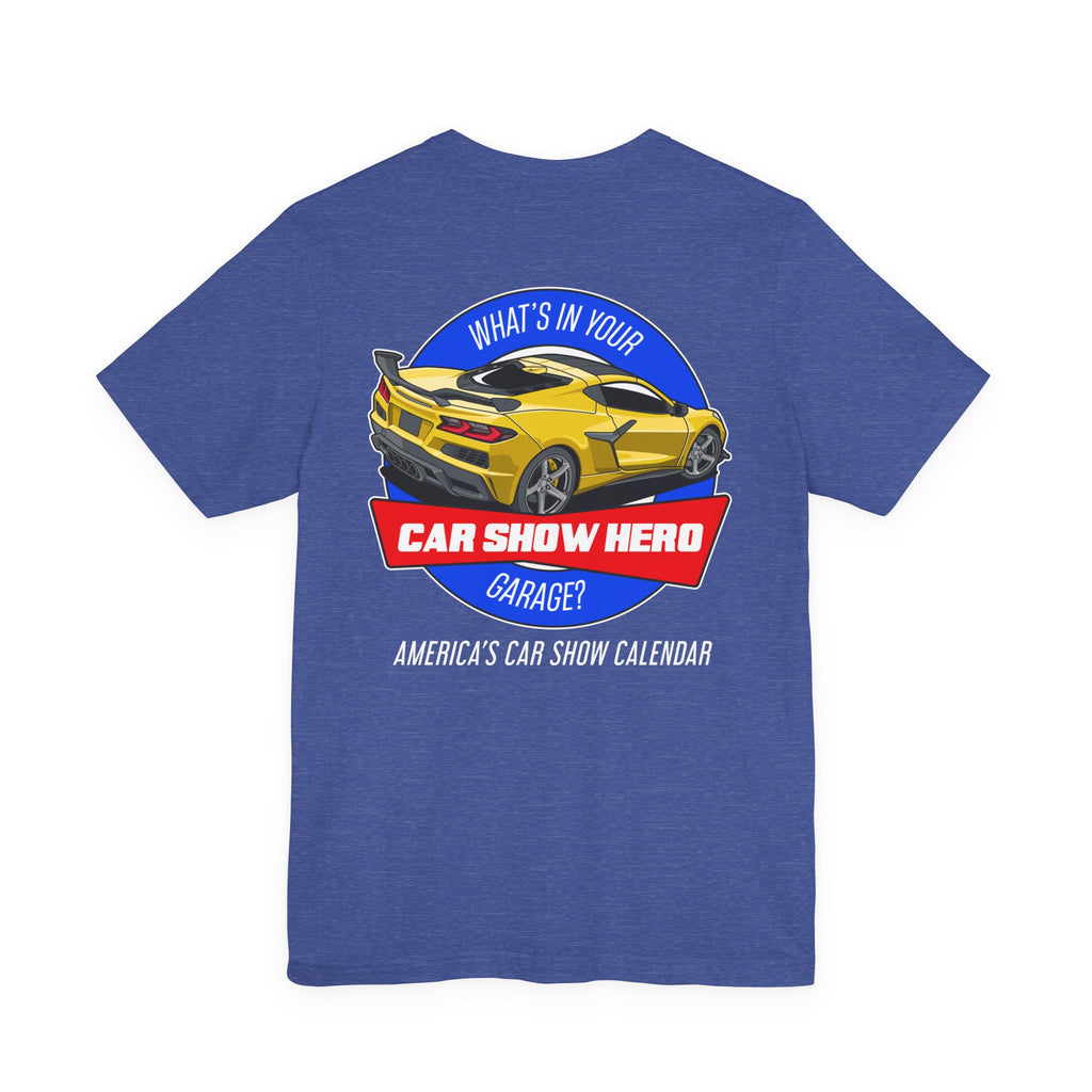 Yellow Supercar Tee – What's In Your Garage? | Car Show Hero