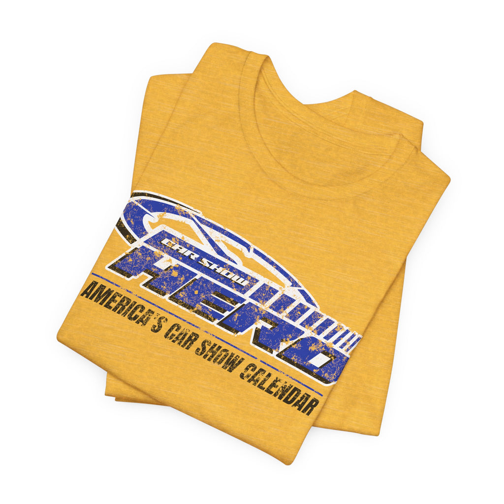 Car Show Hero Vintage Logo Tee – Royal Blue