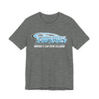 Car Show Hero Vintage Logo Tee – Baby Blue