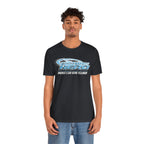 Car Show Hero Vintage Logo Tee – Baby Blue
