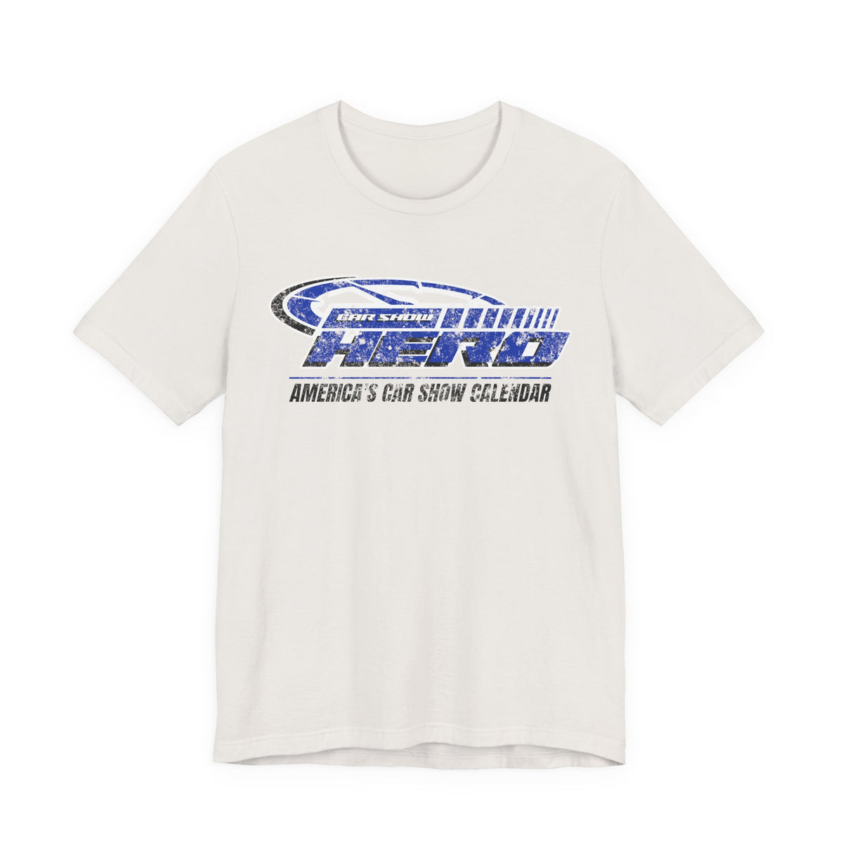 Car Show Hero Vintage Logo Tee – Royal Blue