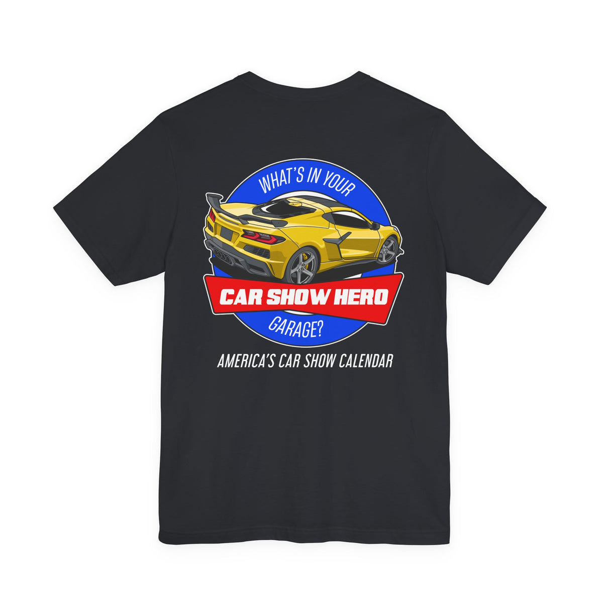 Yellow Supercar Tee – What's In Your Garage? | Car Show Hero
