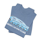 Car Show Hero Vintage Logo Tee – Baby Blue