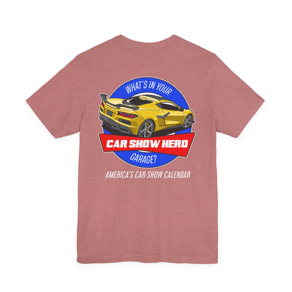 Yellow Supercar Tee – What's In Your Garage? | Car Show Hero