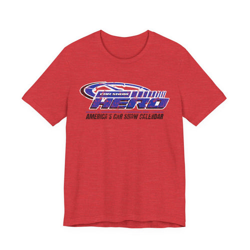 Car Show Hero Vintage Logo Tee – Royal Blue