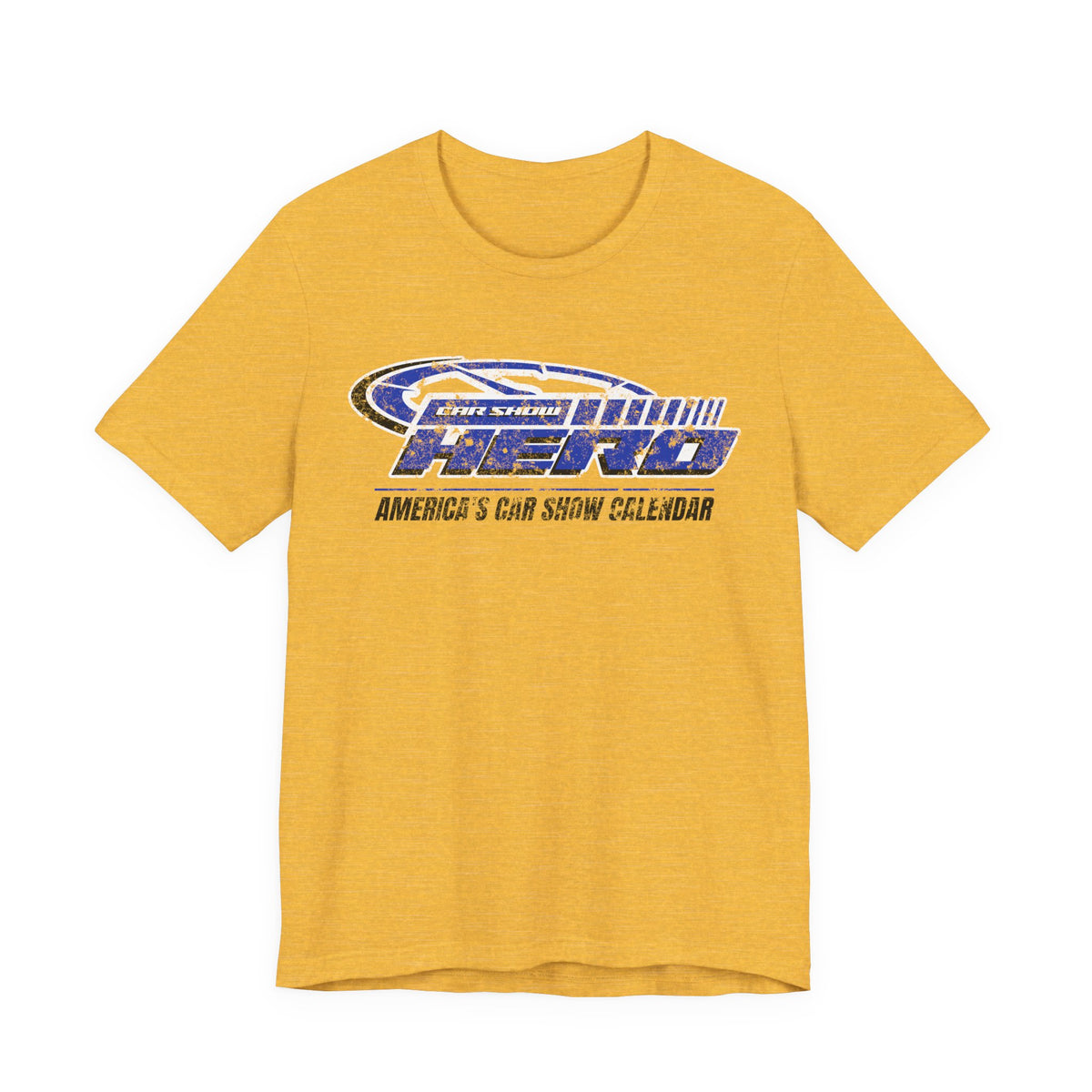 Car Show Hero Vintage Logo Tee – Royal Blue