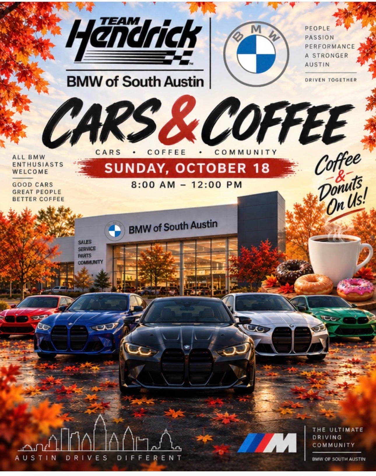 Cars & Coffee – BMW of South Austin