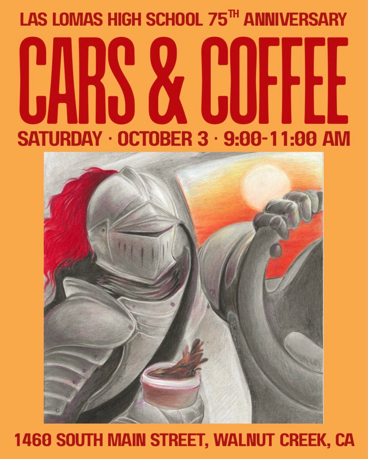 Las Lomas High School 75th Anniversary Cars & Coffee