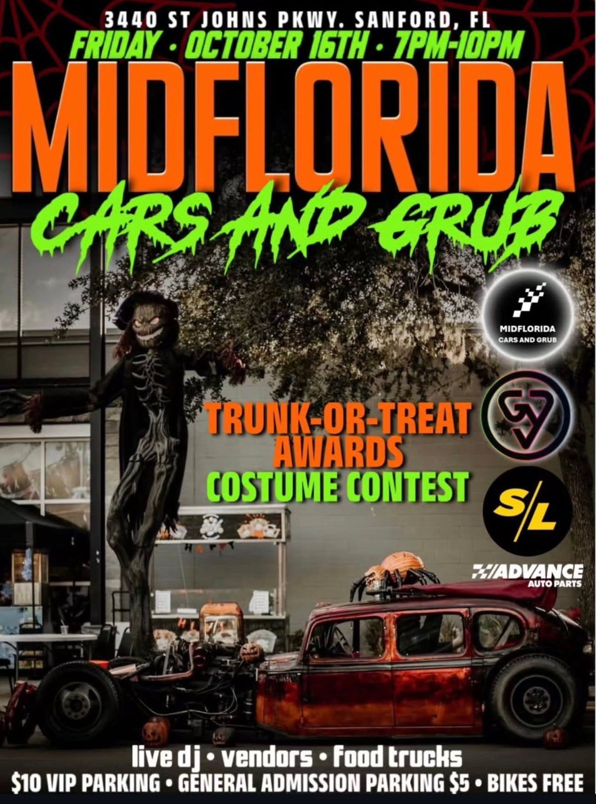 MidFlorida Cars and Grub: Halloween Edition