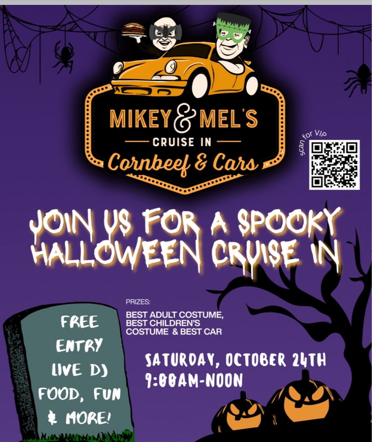 Mikey & Mel's Cruise In Cornbeef & Cars