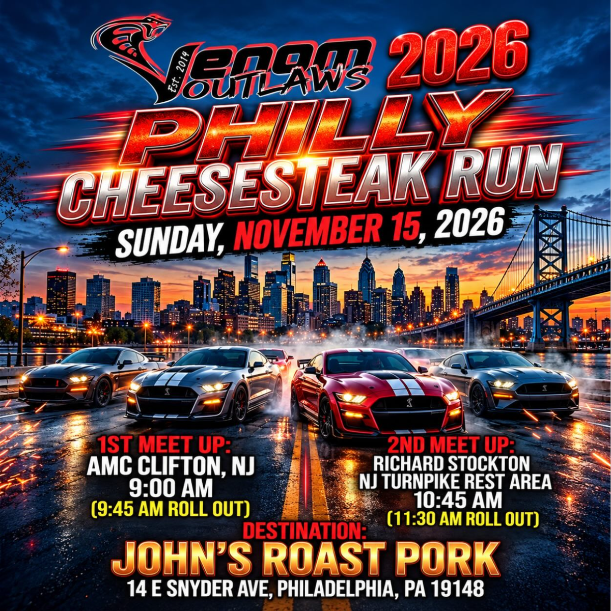 Philly Cheesesteak Run