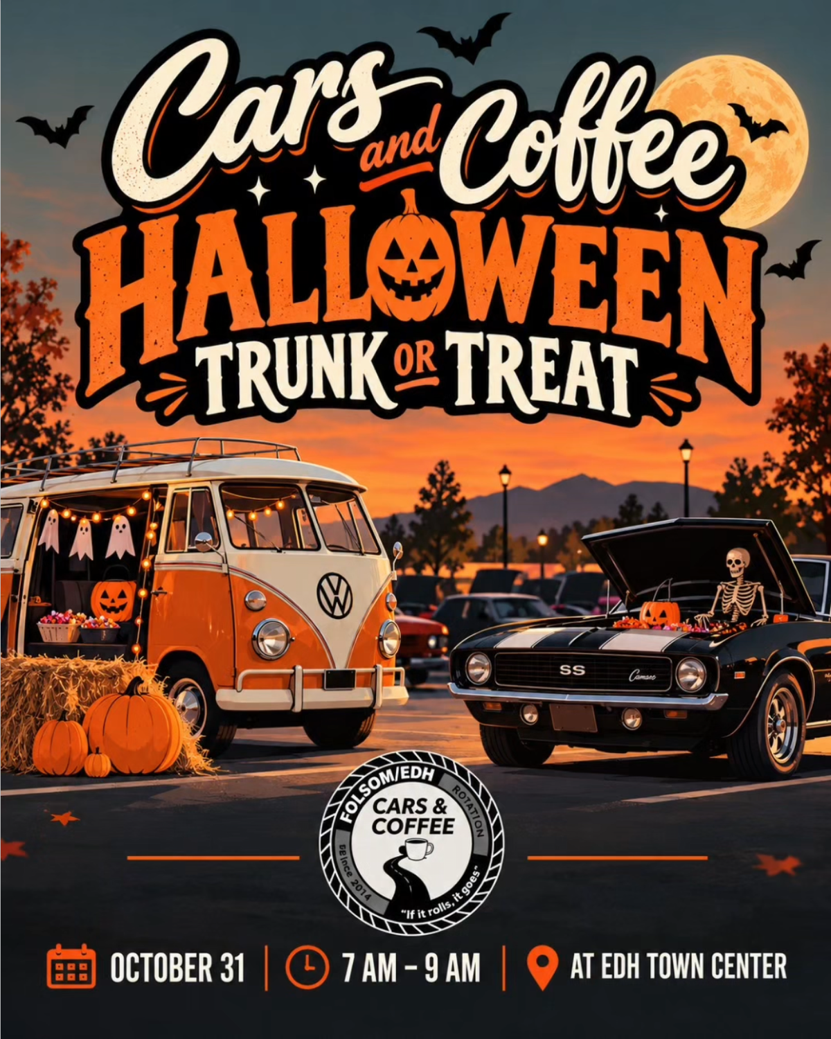 Cars and Coffee Halloween Trunk or Treat