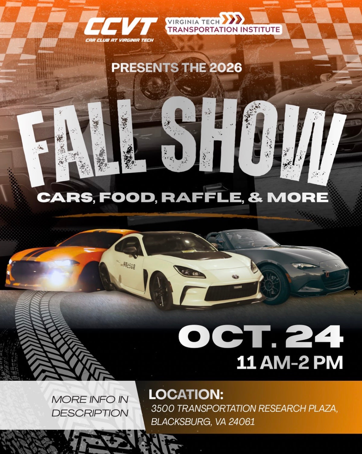 Car Club at Virginia Tech Fall Car Show