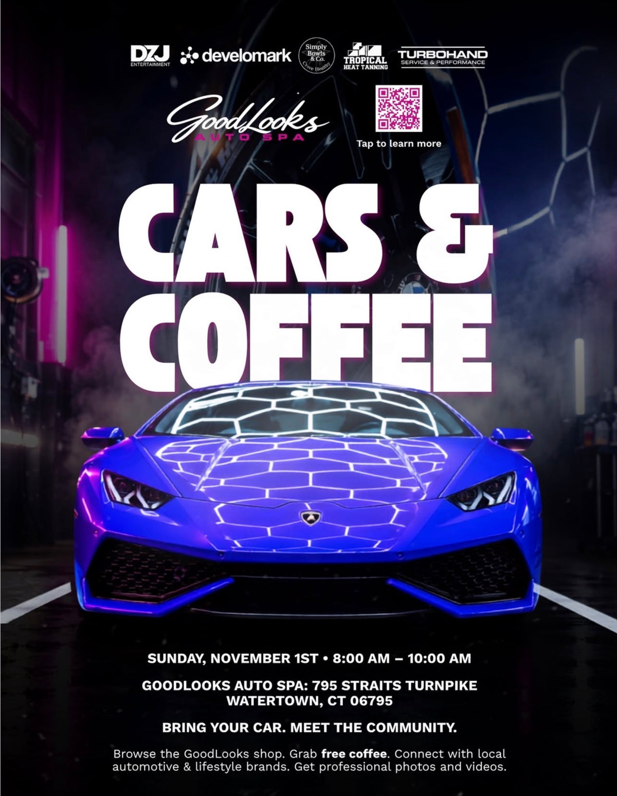 Cars & Coffee at GoodLooks Auto Spa