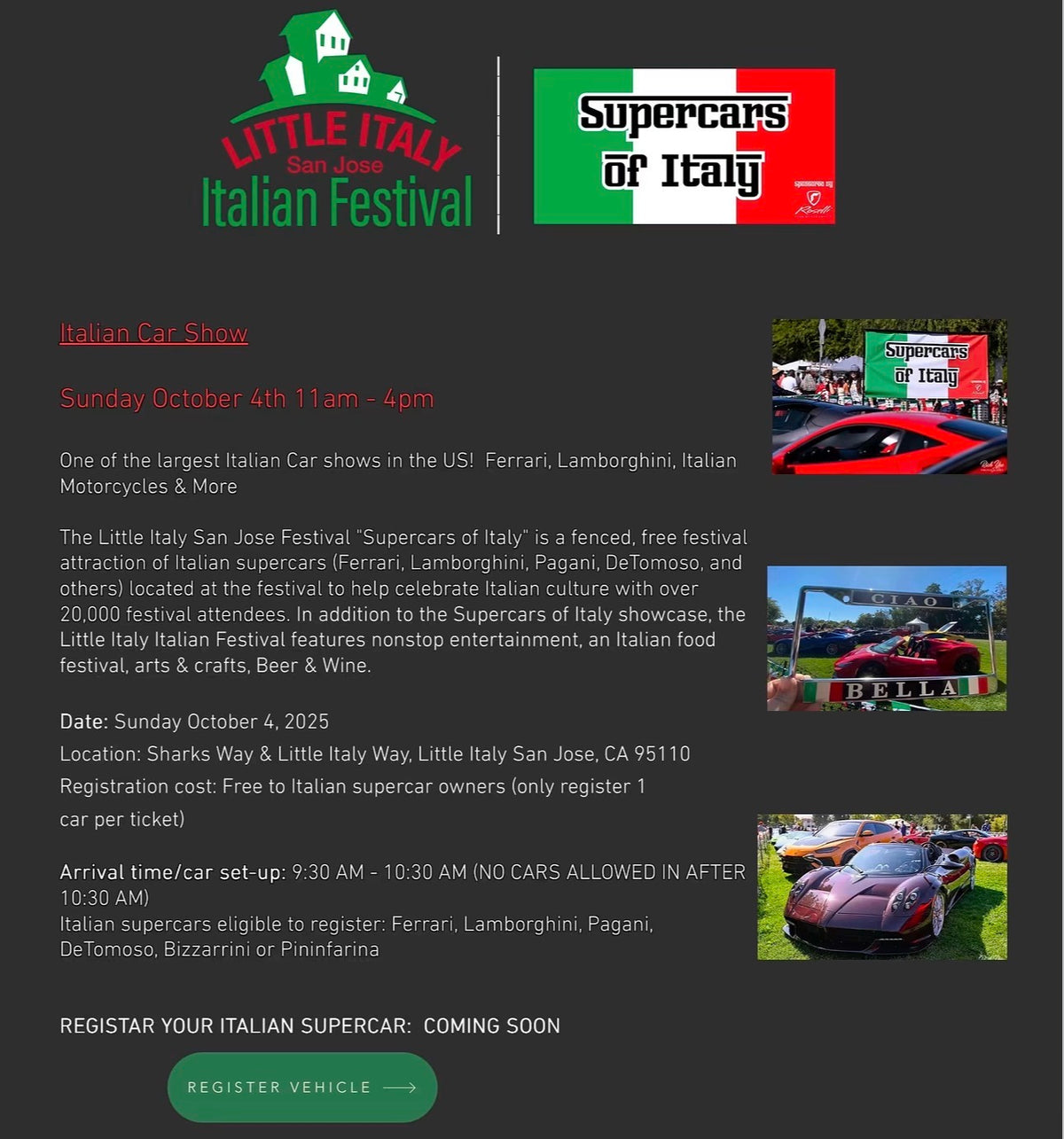 Italian Car Show