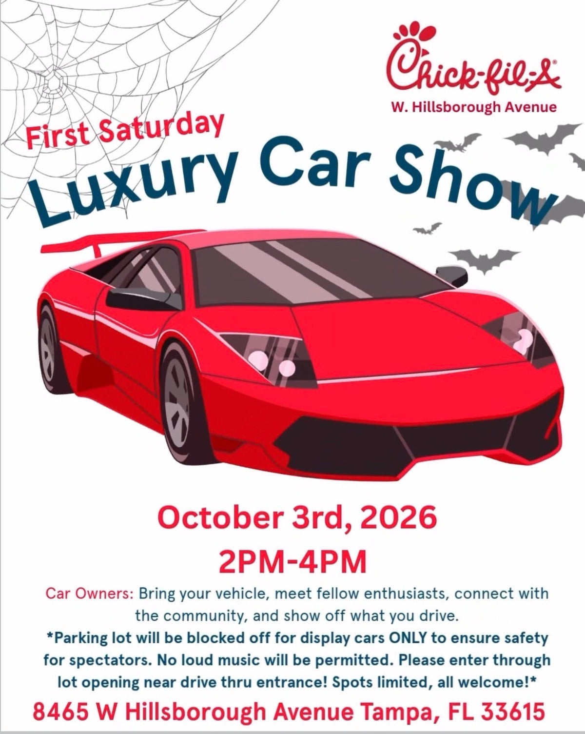 First Saturday Luxury Car Show