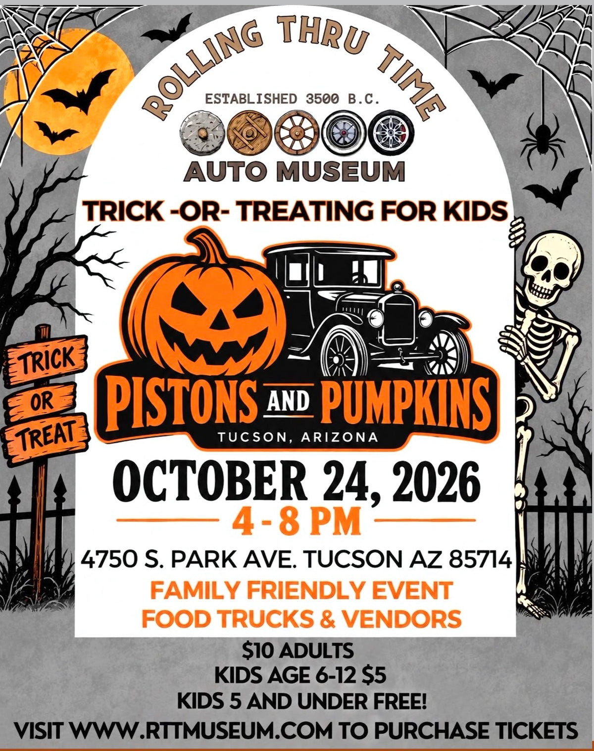Pistons and Pumpkins