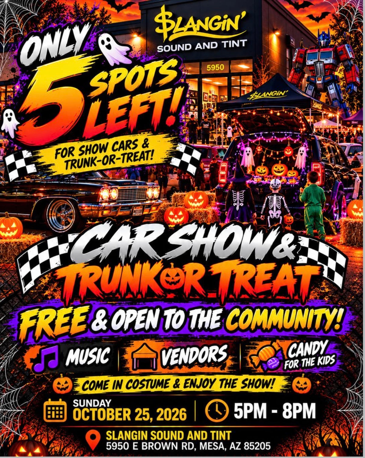 Car Show & Trunk or Treat