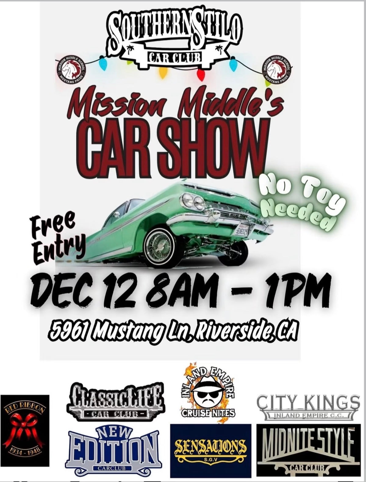 Mission Middle's Car Show