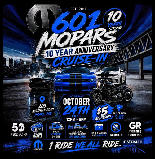 601 Mopars 10 Year Anniversary