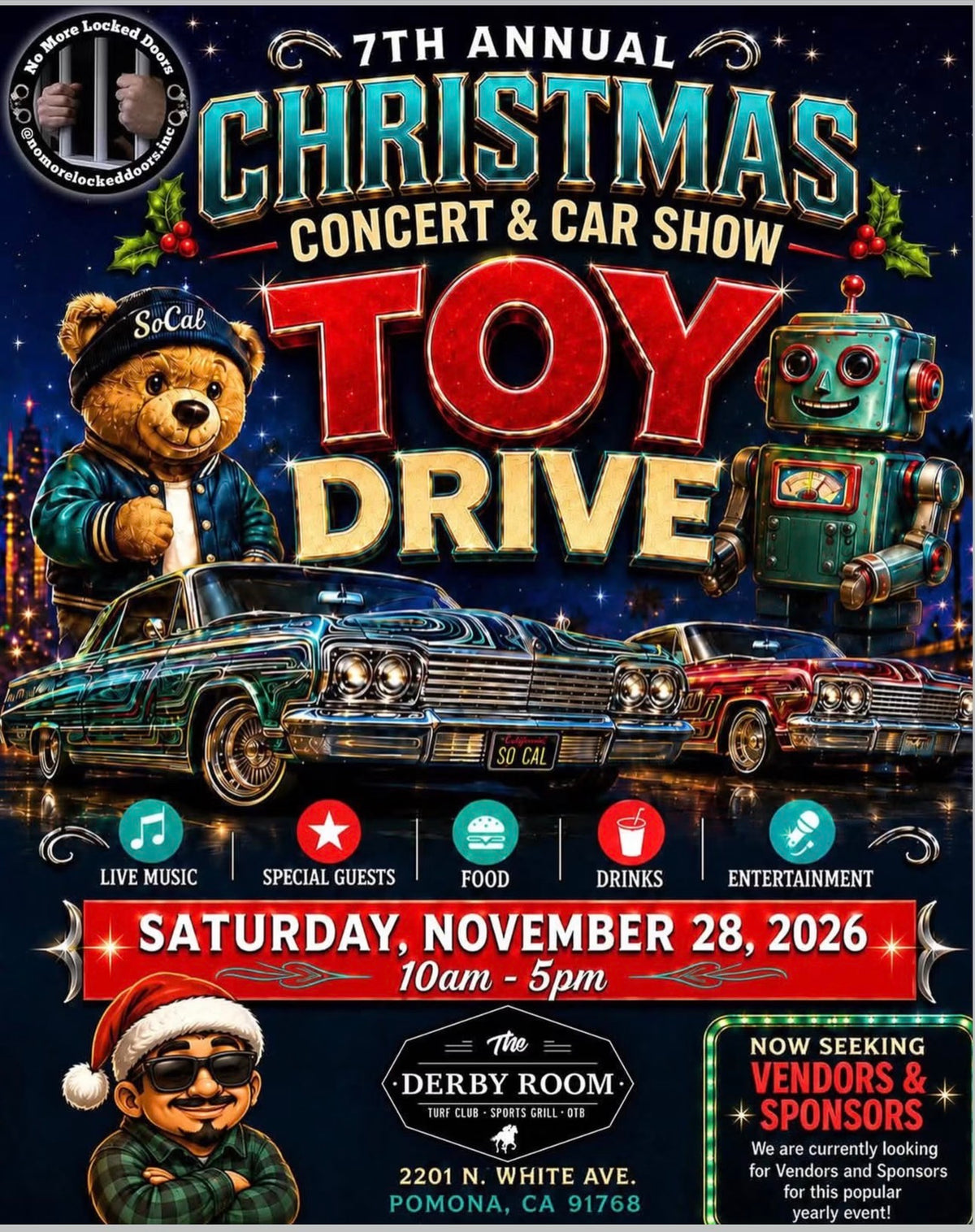 7th Annual Christmas Concert & Car Show Toy Drive