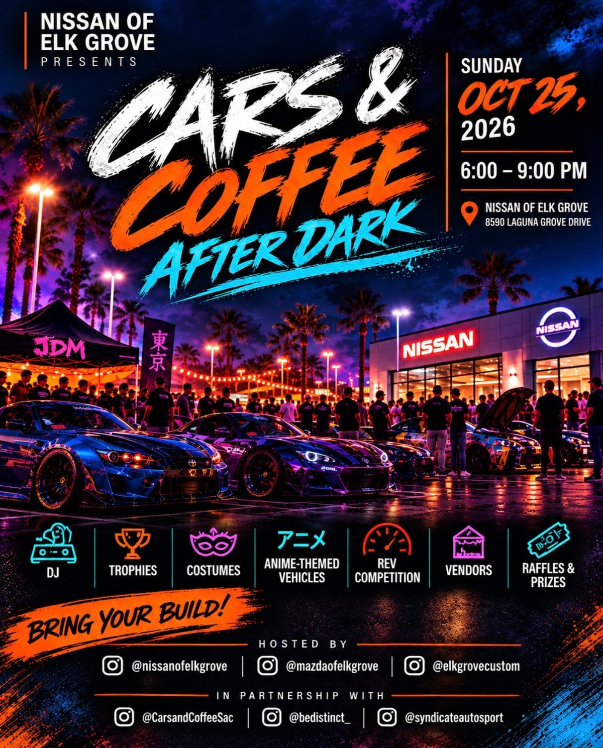 Cars & Coffee After Dark