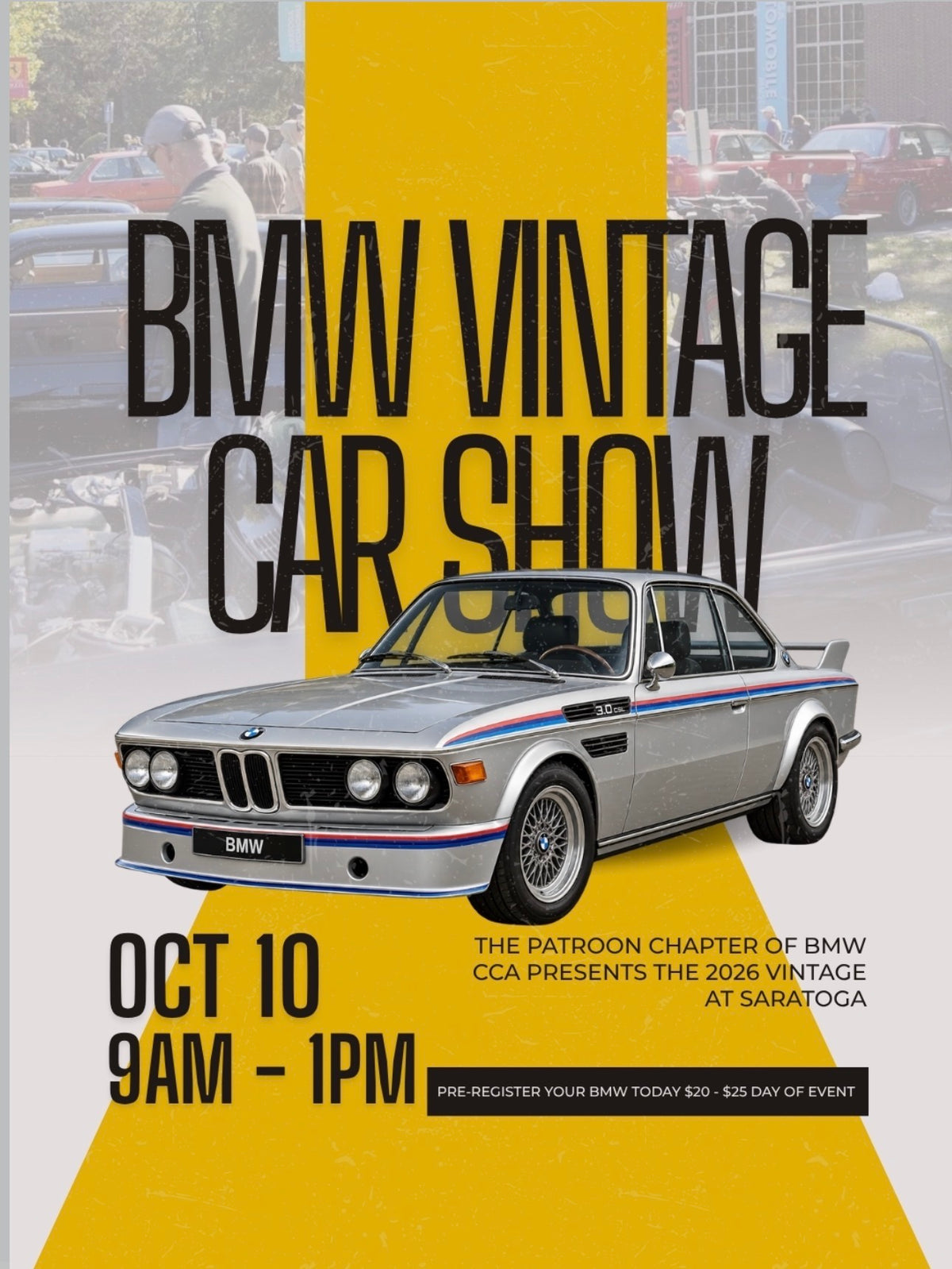 The Vintage at Saratoga BMW Car Show