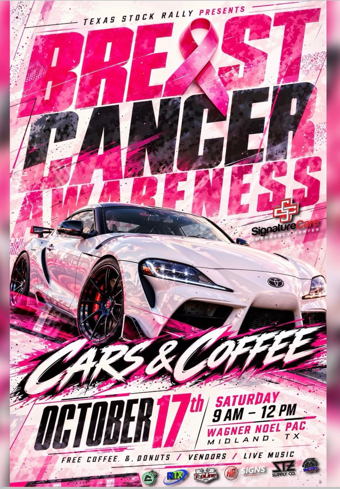 Breast Cancer Awareness Cars & Coffee