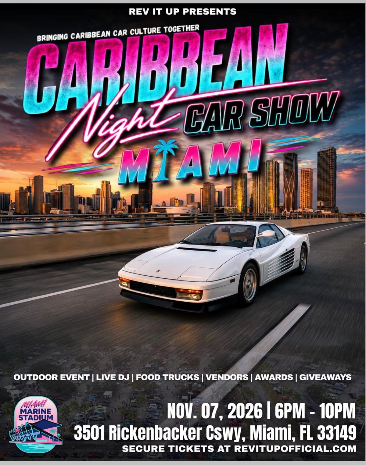 Caribbean Night Car Show Miami
