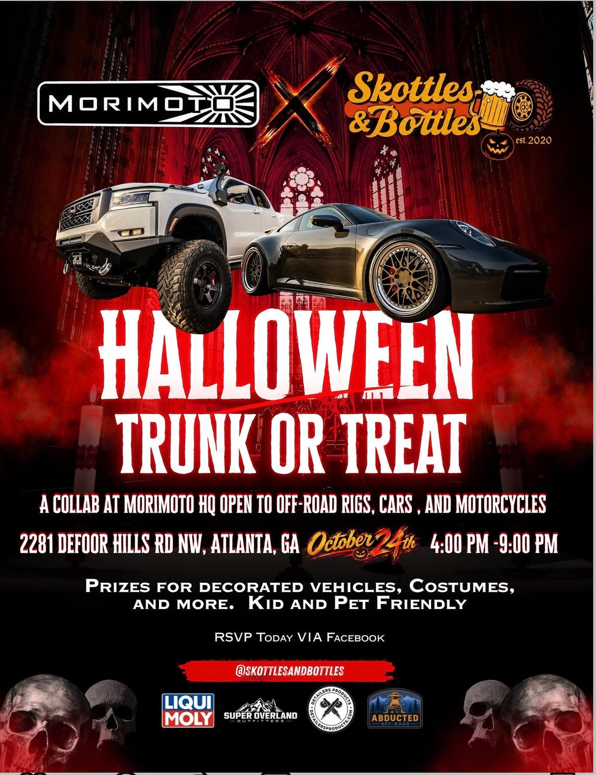 Halloween Trunk or Treat at Morimoto HQ