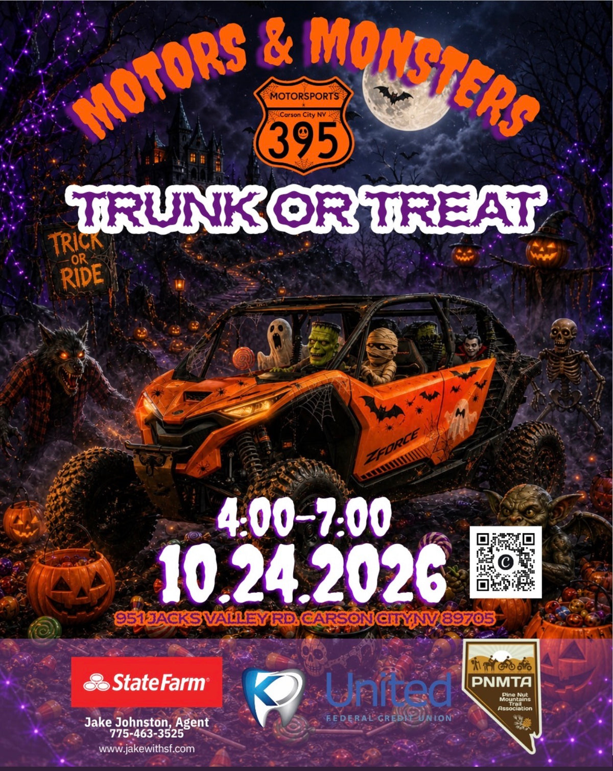 Motors & Monsters Trunk or Treat