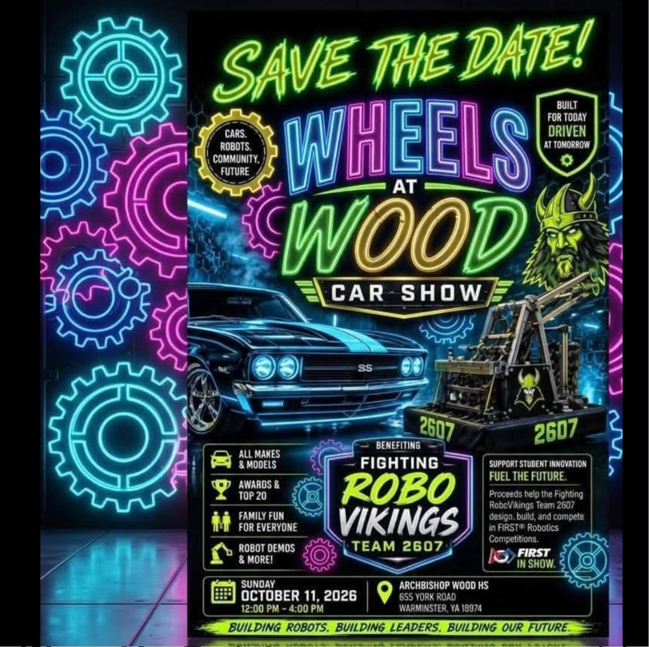 Wheels at Wood Car Show