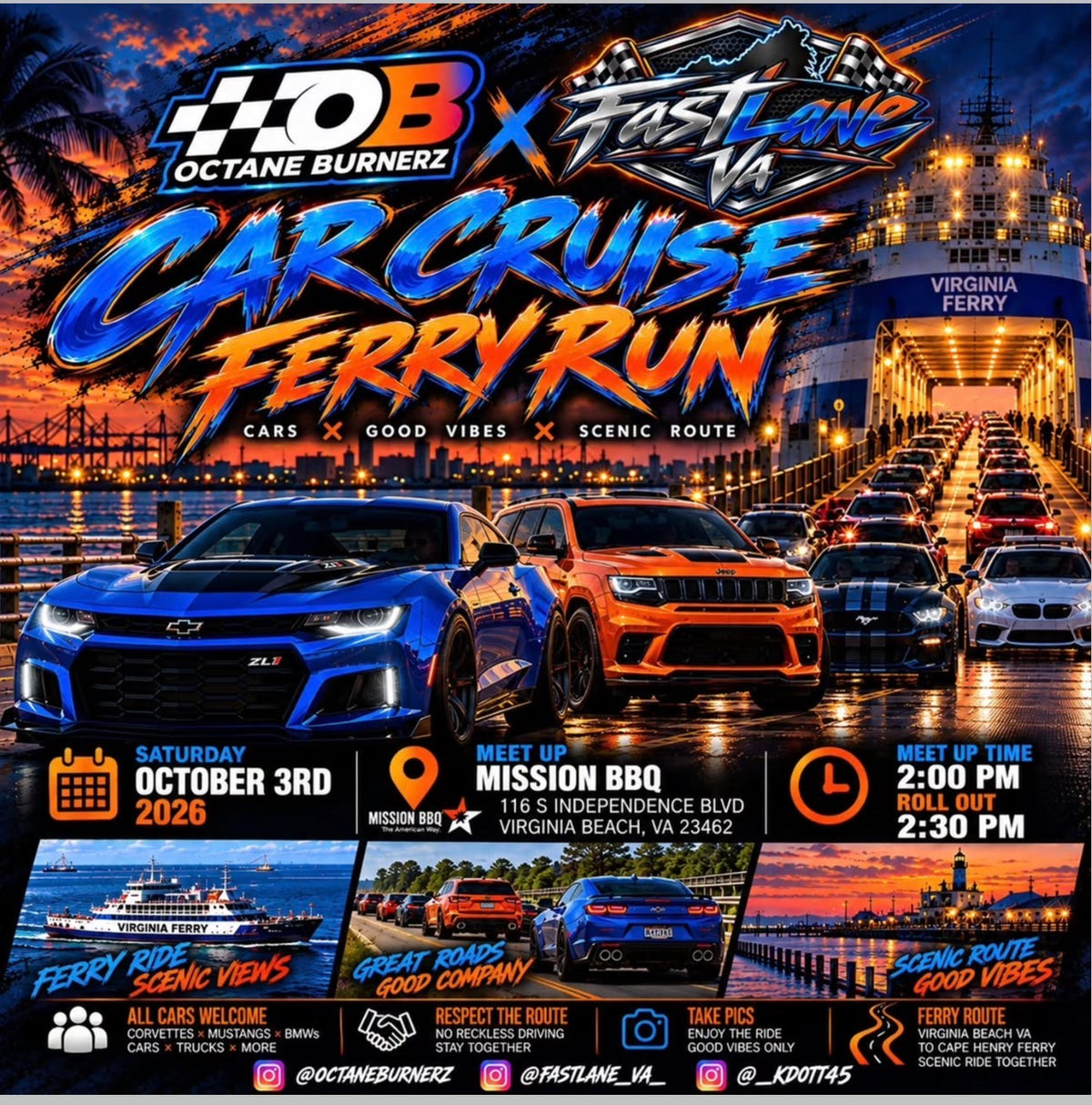 Car Cruise Ferry Run
