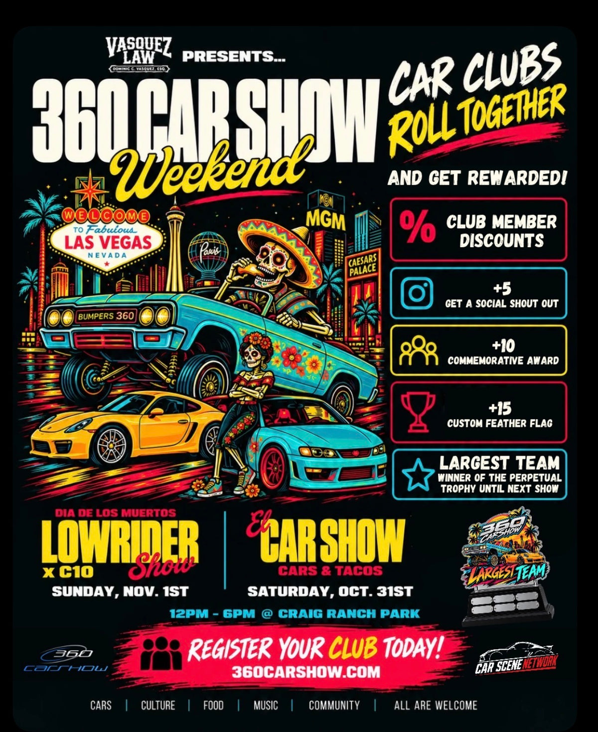 360 Car Show Weekend