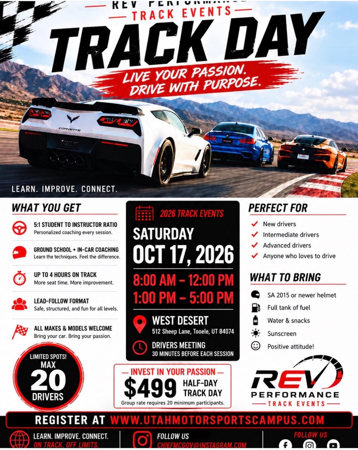 REV Performance Track Day