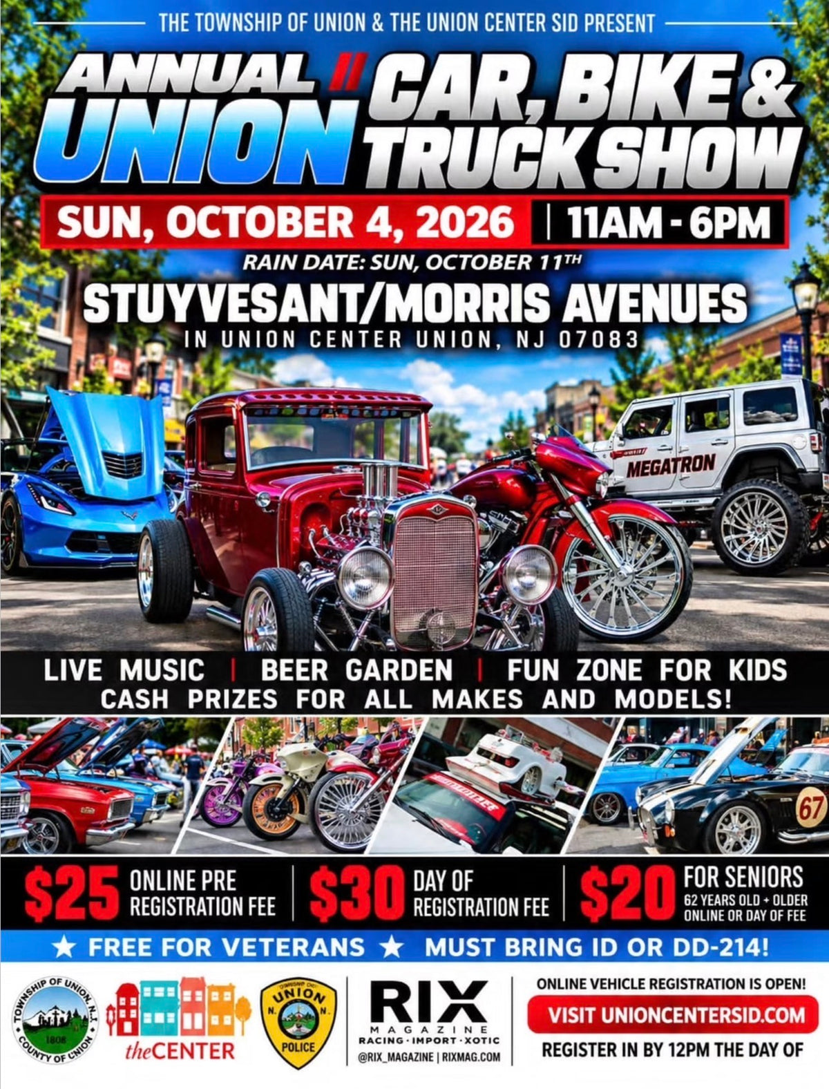 Union Fall Car, Bike & Truck Show