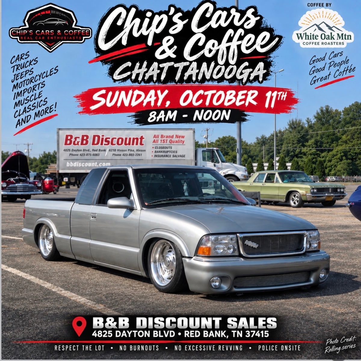 Chip's Cars & Coffee Chattanooga