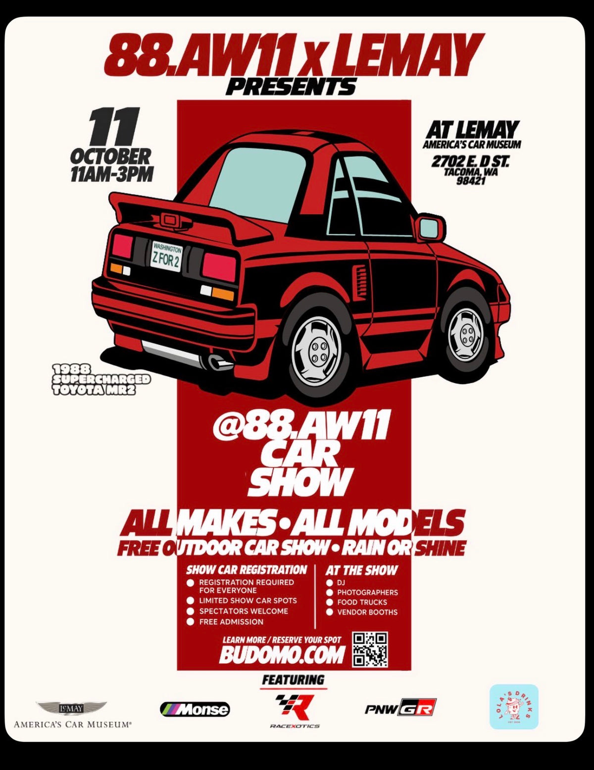 88.AW11 x LeMay Car Show
