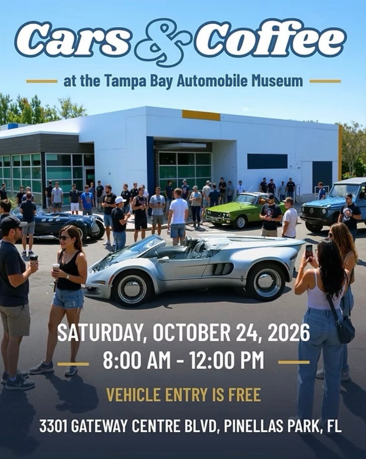 Cars & Coffee at Tampa Bay Automobile Museum