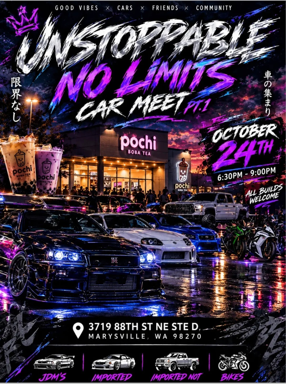 Unstoppable No Limits Car Meet Pt.1