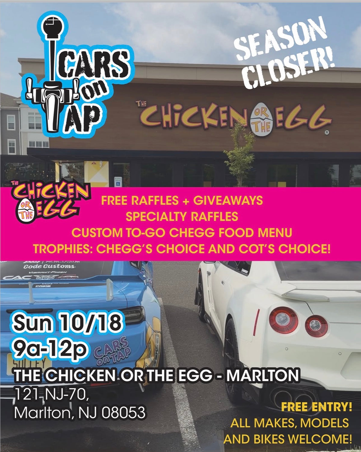 Cars on Tap Marlton