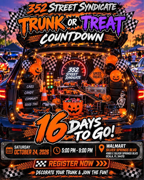 352 Street Syndicate Trunk or Treat Countdown
