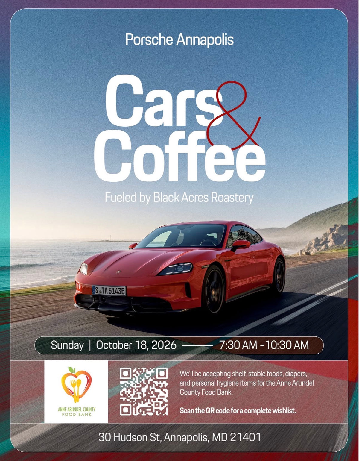 Cars & Coffee at Porsche Annapolis