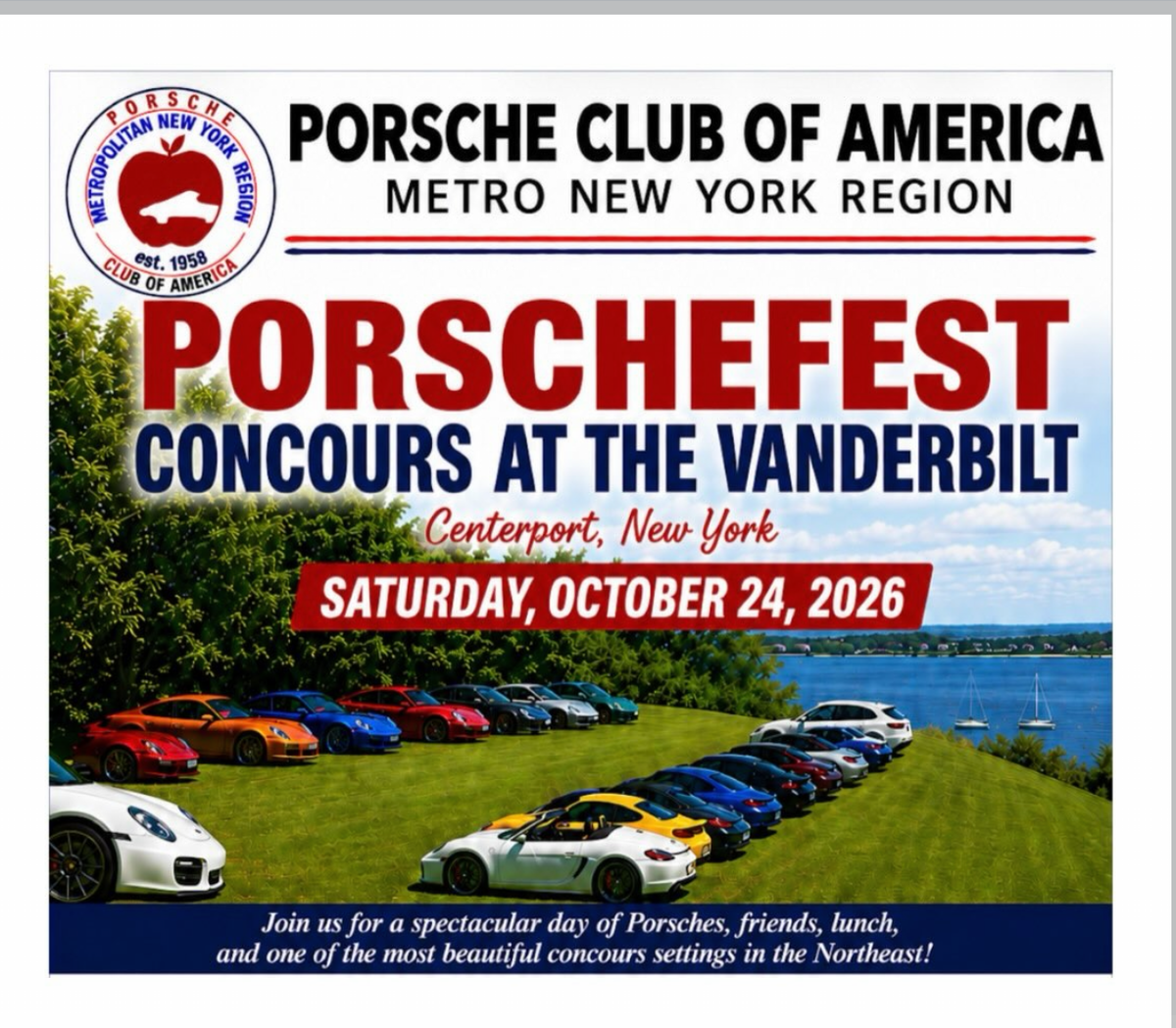 Porschefest Concours at the Vanderbilt