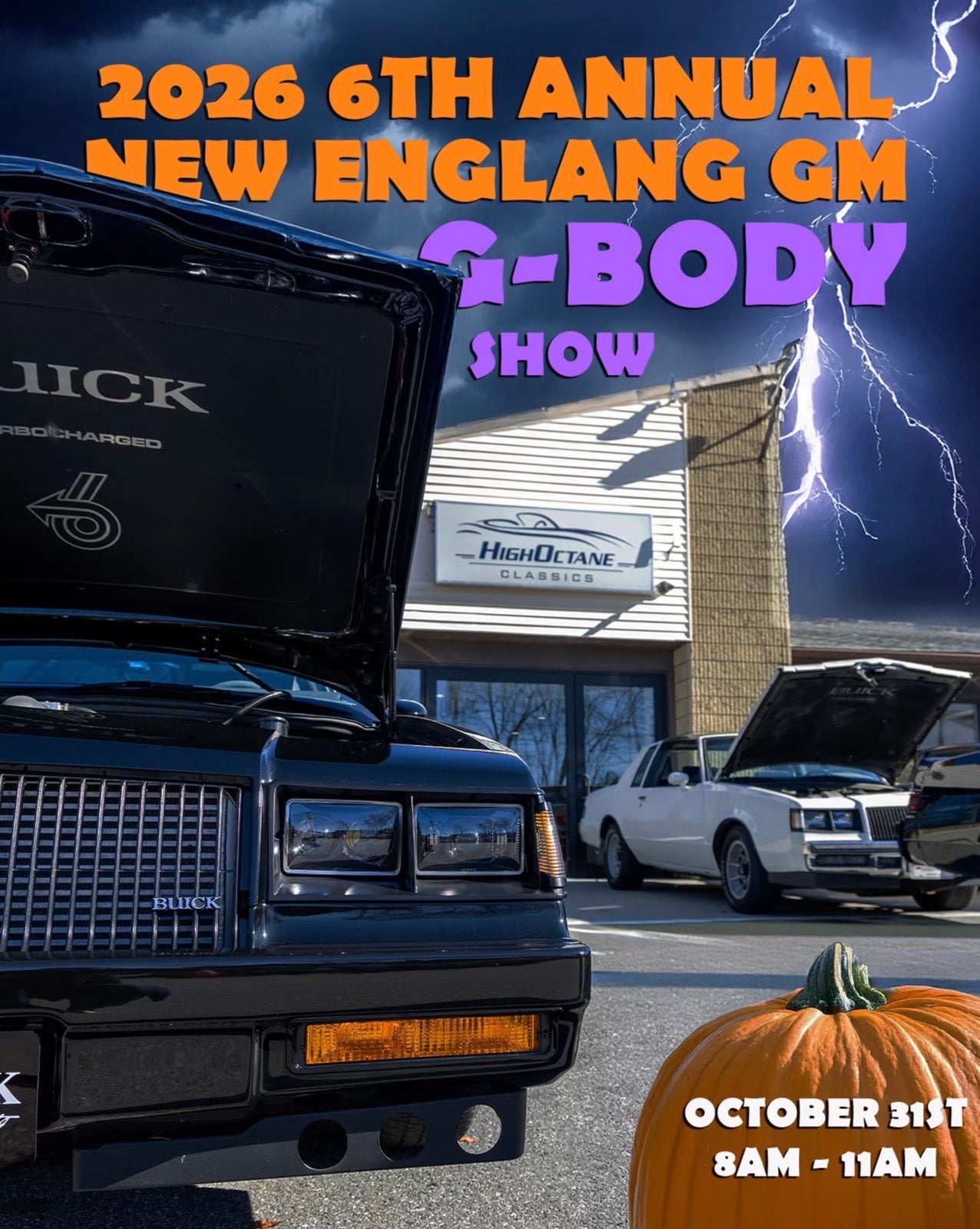 6th Annual New England GM G-Body Show
