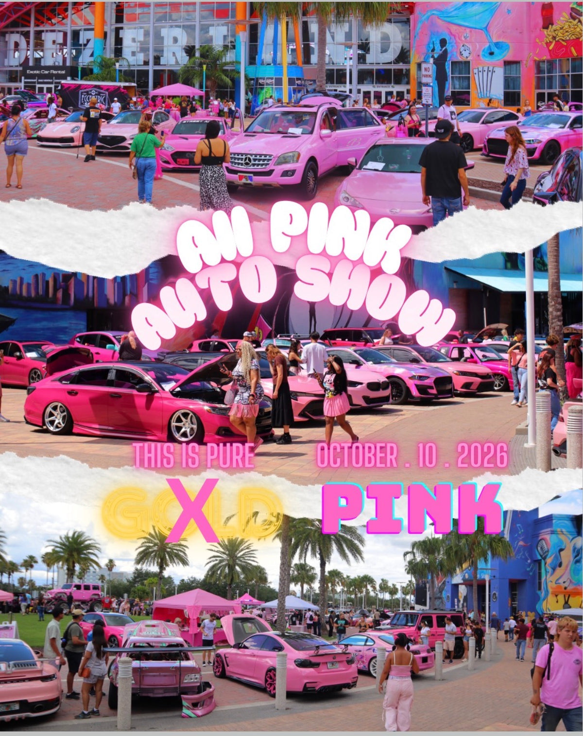 3rd Annual ALL PINK Auto Show