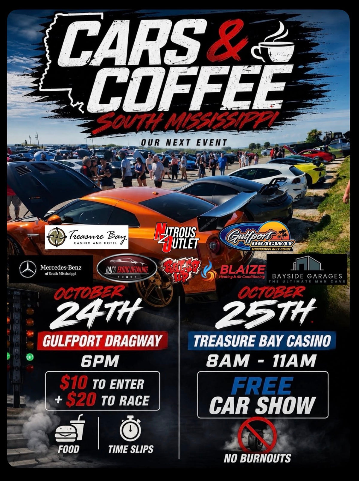 Cars & Coffee South Mississippi