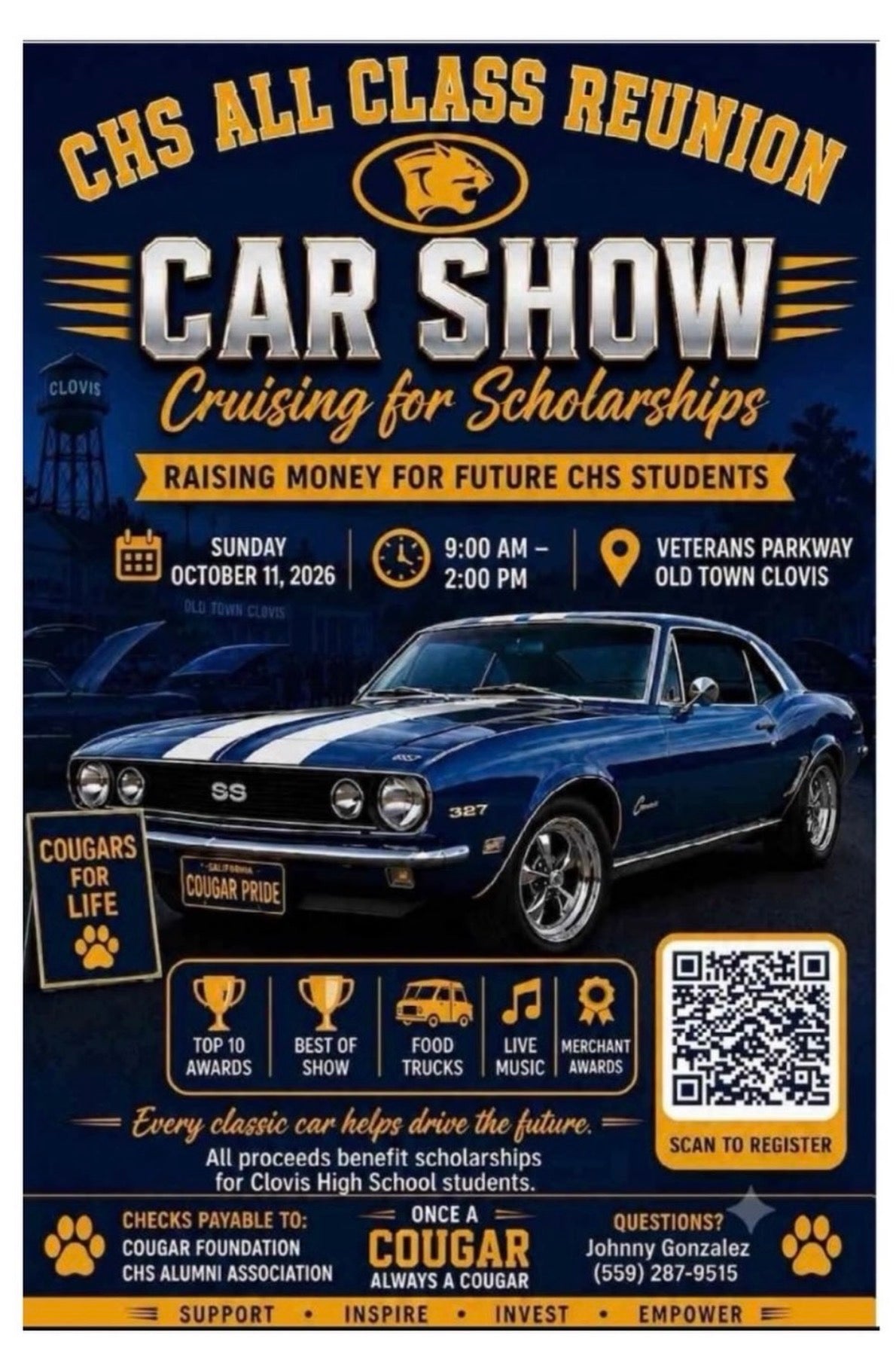 CHS All Class Reunion Car Show