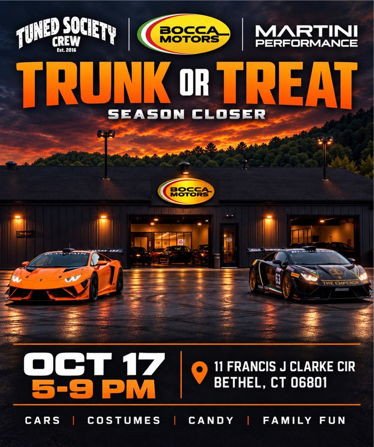 Trunk or Treat Season Closer